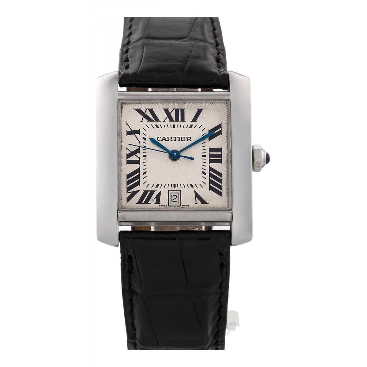 white gold watch Cartier Silver 